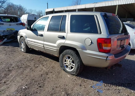 2004 Jeep Grand Cherokee Laredo из США, поврежденный, VIN 1J4GW48N94C136209